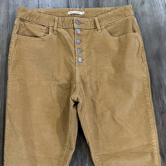 Pants - Levi’s Button-Fly  Corduroy Pants